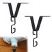 Omgoods - Set de 2 chaînes de pluie en V pour système de gouttière