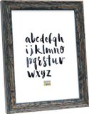 Deknudt Frames fotolijst S46MF2 - zwart verweerde look - foto 30x40 cm