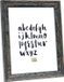 Deknudt Frames fotolijst S46MF2 - zwart verweerde look - foto 30x40 cm
