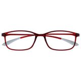 Opulize Ice Leesbril Kristal Rood +3,00