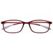 Opulize Ice Leesbril Kristal Rood +3,00