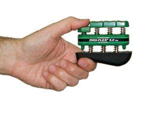 CANDO Handtrainer, vingertrainer Cando® PRO®, groen (medium) - 0714905022608