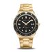 Bering 18940-732 Montre Homme Quartz Noir Doré Acier