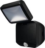 Osram Battery LED Spotlight, Schwarz, 4W, 4000K, IP54, Bewegungs- und Lichtsensor, batteriebetrieben, einfache Montage, 260 lm
