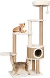 vidaXL Arbre à chat avec coussin de luxe et poteaux à griffer 148 cm sisal
