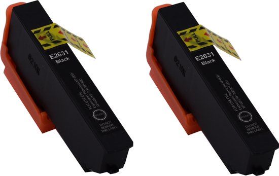 KATRIZ huismerk inkt voor Epson C13T26314010 13ml (2 stuks) - Met chip