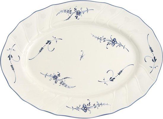 Villeroy & Boch Vieux Luxembourg Serveerschaal - 36 cm - Crème