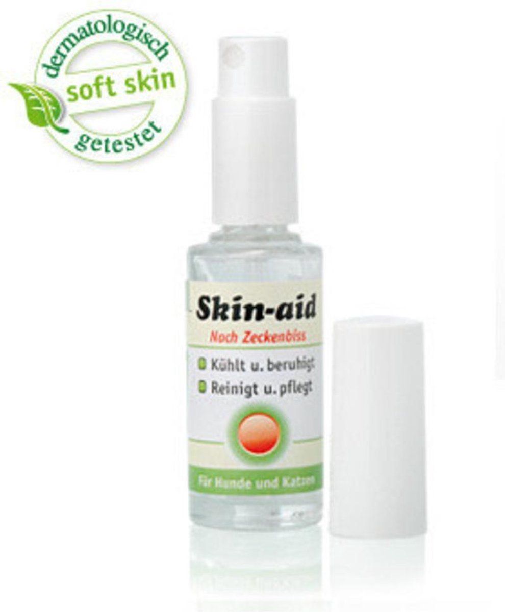 ANIBIO Skin-aid - 30 ml - na tekenbeten en insectensteken - hond en kat