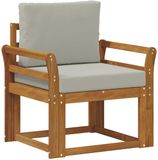vidaXL - Buitensofa - Massief - Acacia - Hout - en - Polyester