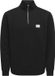 Only & Sons Trui Onsdawson Reg Ls Half Zip High Neck 22039036 Zwart Mannen Maat XL