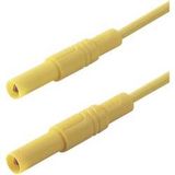 SKS Hirschmann Test & Measurement Hirschmann Test & Measurement MLS GG 100/1 ge Veiligheidsmeetsnoer Banaanstekker 4 mm Banaanstekker 4 mm 1.00 m Geel 1 stuk(s)