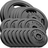 Hop-Sport Gewichten Set 60 kg Gietijzer