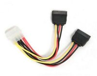 Gembird 2x SATA 0.15m voedingskabel
