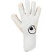 Uhlsport Gants de gardien Fangmaschine Cybertec Absolutgrip HN Pro White Edition - Blanc/noir, pointure 10½