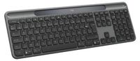 Logitech Signature Slim Solar+ Draadloos Toetsenbord - Voor laptopgebruik - Graphite