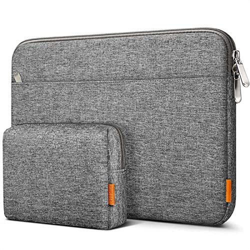 Inateck 15-15.6 Inch Laptop Case Sleeve Compatibel met Chromebook Notebook Ultrabook Matebook 15, met Accessoire Pocket - Laptoptas Hoes