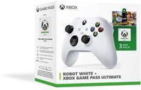 Microsoft Xbox Anywhere Pack - White Robot Controller + 3M GPU - Xbox