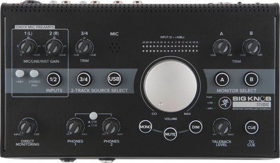 Mackie Big Knob Studio monitor controller/audio interface