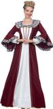 Wilbers & Wilbers Luxe Koninginnen Jurk Bordeaux - Maat 46