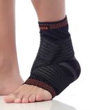 Teyder Premium Enkelbrace - S - Rechts - Zwart