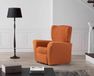 Zebra Textil Zebra Textiel Estoralis Vega Modern Design Relax Fauteuilhoes Oranje