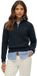 Superdry Essentials Slim Halve Rits Trui Dames Eclipse Navy