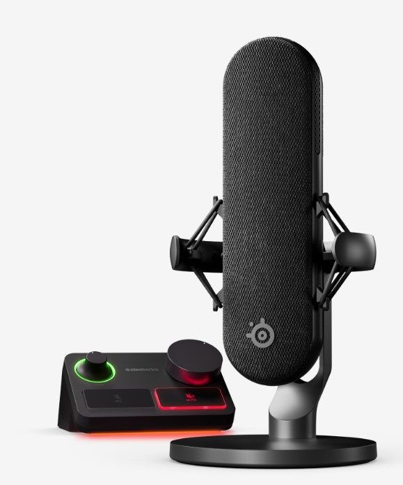 SteelSeries ALIAS PRO XLR Gaming/Streaming Microfoon - Zwart