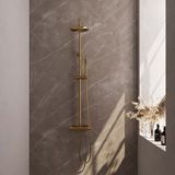 Brauer Gold Carving Opbouw Thermostatische Regendoucheset