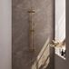 Brauer Gold Carving Opbouw Thermostatische Regendoucheset