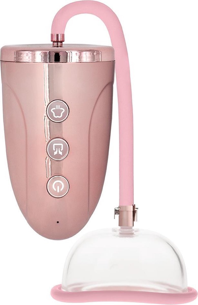 Shots - Pumped Rechargeable Pussy Pump - Pink