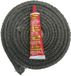 FOREVER pakking zwart 2,5m D08+lijm 17