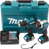 Makita DF333DSAL1 - 12V Accuboorschroevendraaier - 2x 2.0Ah Accu - 30 min. Lader - CXT - 2021 Model