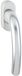 Merkloos Raamgreep - Met rastering - Vierkant 7 x 32 mm - Zilver