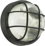 Benson HOFFTECH Bulley BuitenLamp Rond Zwart E27