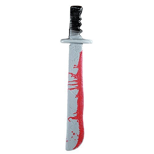 Viving costumes 200294 Bloedige Machete, 61 cm, Multi Color, One Size