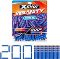 ZURU XSHOT Insanity - Navulverpakking - Speelgoedblaster - 200 pijltjes