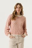 Garcia Dames Effen Trui Roze Lange mouw XXL