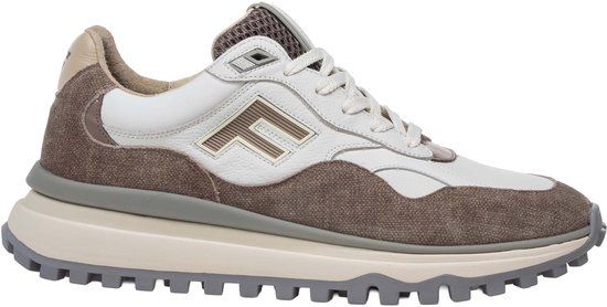 Floris van Bommel Sfm-10238 De Gripper Sneakers - Nubuck - Heren - Grijs - Maat 43⅓