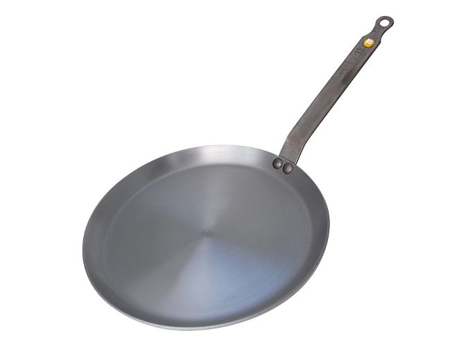 DeBuyer Mineral B Element Crêpespan - Ø 26 cm - Zilver - Stalen Pan