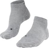 FALKE GO2 Short anti-blaar katoen functioneel materiaal golfsokken heren grijs - maat 44-45