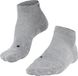 FALKE GO2 Short anti-blaar katoen functioneel materiaal golfsokken heren grijs - maat 44-45