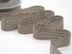Furlanis Geweven Tape van Italiaanse Vicky, Vierkant, 40 mm x 25 m, Bruin