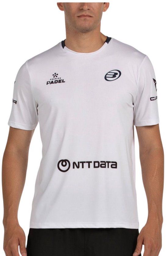 Bullpadel T-shirt Lili tl Heren Wit