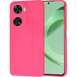 Techsuit Étui pour Huawei nova 11 SE / nova 12 SE, SoftFlex, Rose Foncé