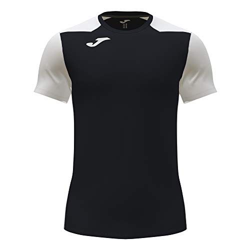Joma T-shirt met korte mouwen II zwart wit 10223.102.2XS