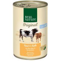 REAL NATURE Licht Rund en kalf 24x400 g