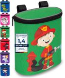 OEM GRINSEZWERGE Kinderstuurtas Felix Brandweerman (groen)