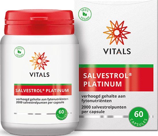 Vitals Salvestrol Platinum - 60 capsules
