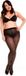 Glamory Satin 40 Grote Maten Glanspanty Zwart 4XL