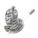 Bondage Masters roestvrij stalen male chastity device, 50mm back ring